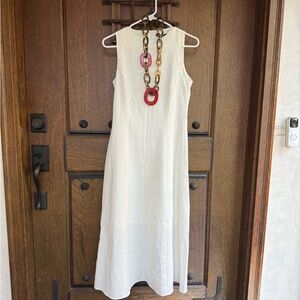 Zara White Midi Dress Size XS, M, L